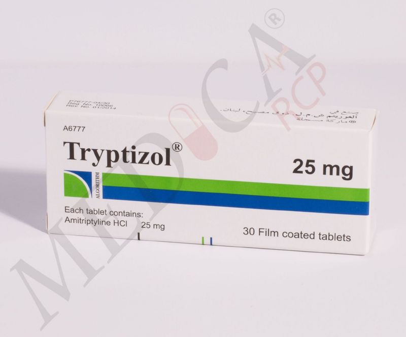Tryptizol Comprimés 25mg
